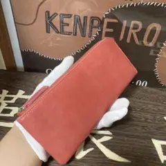 本革 Ｌ字長財布 高級牛革 レディース　 可愛い 大容量 軽量 薄型　便利長財布のサムネイル