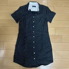 FRED PERRY ドット柄 半袖シャツワンピースのサムネイル
