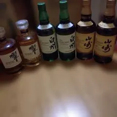 ☆新品 サントリー山崎 白州18本セットミニボトル180ml 各9本 - メルカリ