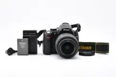 美品】Nikon D60 ダブルズームキット デジタル一眼レフ カメラバッグ付