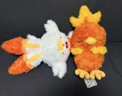 ポケモン　ぬいぐるみ　ヒバニー&アチャモ