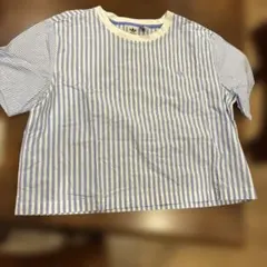 アディダスオリジナルス　ストライプTシャツ