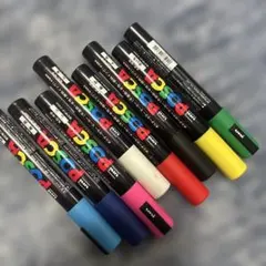 Posca マーカー 8本セット