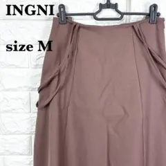 INGNIイング サスペンダー付きフレアスカート　無印 【0172】