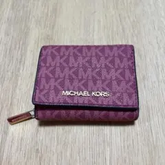 MICHAEL KORS 三つ折り財布 ピンク