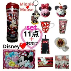 【12点セット】Minnie Mouse ミニーマウス グッズ♡♡♡のサムネイル