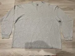 B&Y THE HEAVY 10oz クルーネック カットソー グレー