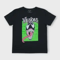 VENOM ヴェノム スパイダーマン 公式映画古着t メンズ ブラックLのサムネイル