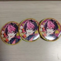 シクフォニ缶バッジ LAN×3