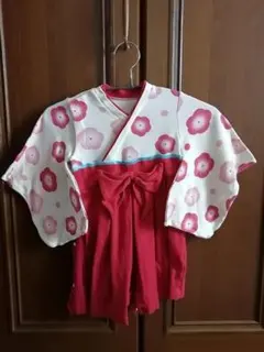 袴ロンパース　女の子　ひな祭り