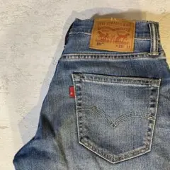 Levi's 511 ブルーデニムパンツ スリムジーンズ　W28 L32