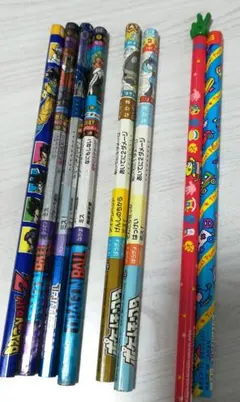 ドラゴンボール ポケモン バトルえんぴつ バトエン 平成レトロ鉛筆 セット