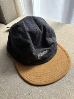 THE NORTH FACE パネルキャップ グレー/ブラウン