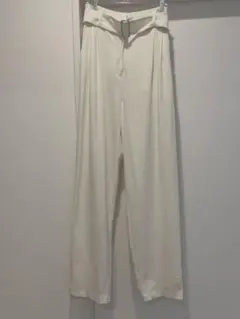 Max Mara マックスマーラホワイト テーパードパンツのサムネイル