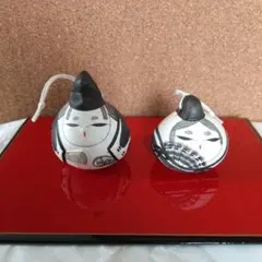 伝統的な手描き陶器雛人形セット（台は付いてません）