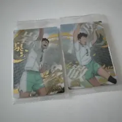 ハイキューウエハース6青葉城西高校及川徹&岩泉一セット