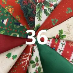 クリスマス　10×10 12枚セット