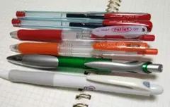 【ジャンク品】ボールペン6本セットのサムネイル