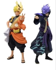 NARUTO アクリルMEGAフィギュアW ナルト&サスケ - メルカリ
