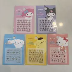 ネイルステッカー♡ハローキティ シナモロール クロミ ポムポムプリン マイメロ