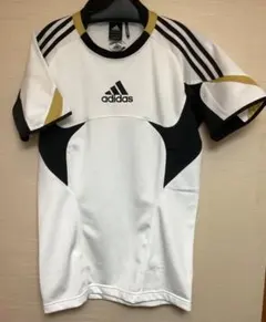 adidas L 練習着　ジャージ　白　中古美品　アディダスのサムネイル