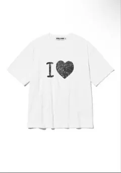 アイラブTシャツ　短丈BOXシルエット
