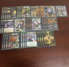 デュエルマスターズ　リースボルシャック　デッキ　40枚　改造パーツあり