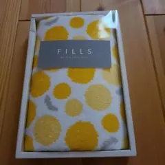 値下げ交渉可能　FILLS フェイスタオル イエロードット