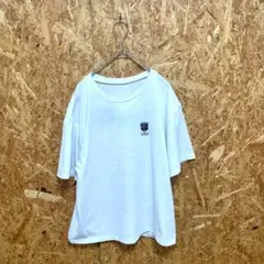 GRL グレイル Tシャツ 綿混在 プリント カジュアル ホワイト レディース