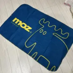 moz sweden ブランケット 毛布 ブルー イエロー