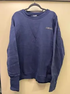 スウェット　ネイビー　古着
