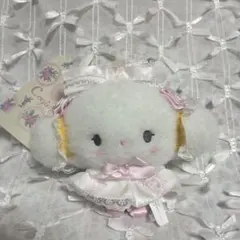 新品　こぎゅみん マスコット サンリオ ホワイトフリルデザイン