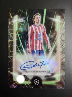 【世界99枚限定】topps アントワーヌ・グリーズマン 直筆サイン auto