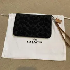 COACH コーチ リストレット シグネチャーデニム