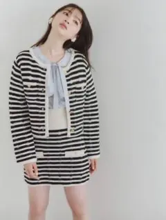 SNIDEL ツイードミニスカート ワンサイズ