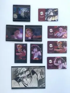 鬼滅の刃　ダイニング　チェキ風ブロマイド　クリアカード　ポイントカード　宇髄天元