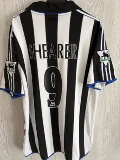 【美品/正規品】ニューカッスル シアラー ユニフォーム 97-99 ホーム L 1997-99 ニューカッスルユニフォーム アランシアラー（美品） - メルカリ