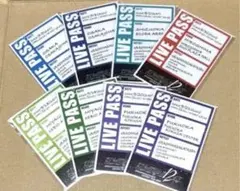 浦島坂田船　2025夏ツWARN12G パス風ステッカー8枚セット