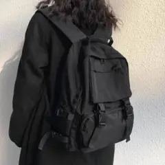 リュック バックパック 旅行 大容量 防災 男女兼用 多機能 黒 通勤通学