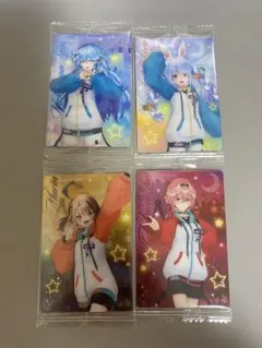 ホロライブ ウエハース カード 4枚セット