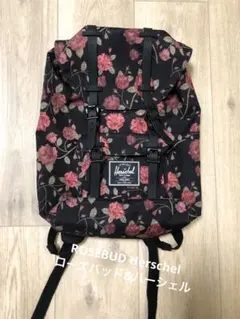 Herschel Supply×ROSEBUD ハーシェル ローズバッド 花柄 リュック ブラック 札幌市 白石区 東札幌 2026年最新】ローズバッドリュックの人気アイテム - メルカリ