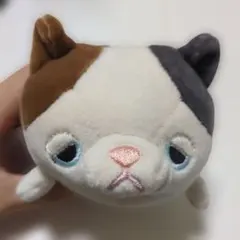 マシュマロアニマル ぬいぐるみ マスコット ミケネコ 三毛猫