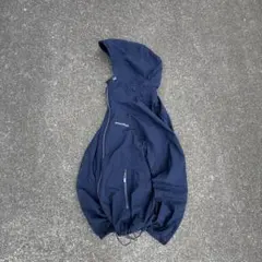 00s montbell 短丈 shell jacket y2k テック系 紺色