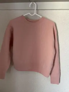UNIQLO ピンク ウールセーター Lサイズ