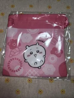 ちいかわ 巾着袋 ピンク