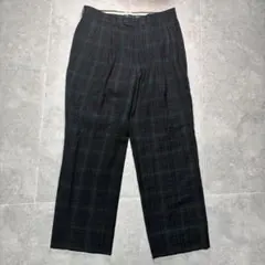 クリスチャンディオール ブラックウォッチ スラックス 90s トラウザー