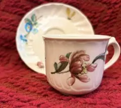 BOCH ボッホ 超美品 アンティーク カップ&ソーサー 激レア！手書き