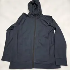 ダークブルー フルジップパーカー Lサイズ