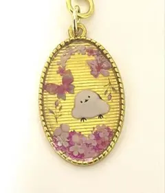 シマエナガのふらわ〜キーホルダー