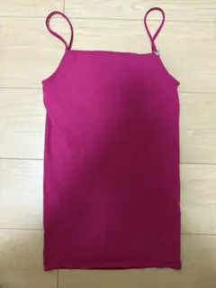 【チャコット】キャミソール M〜L ピンク 日本製のサムネイル